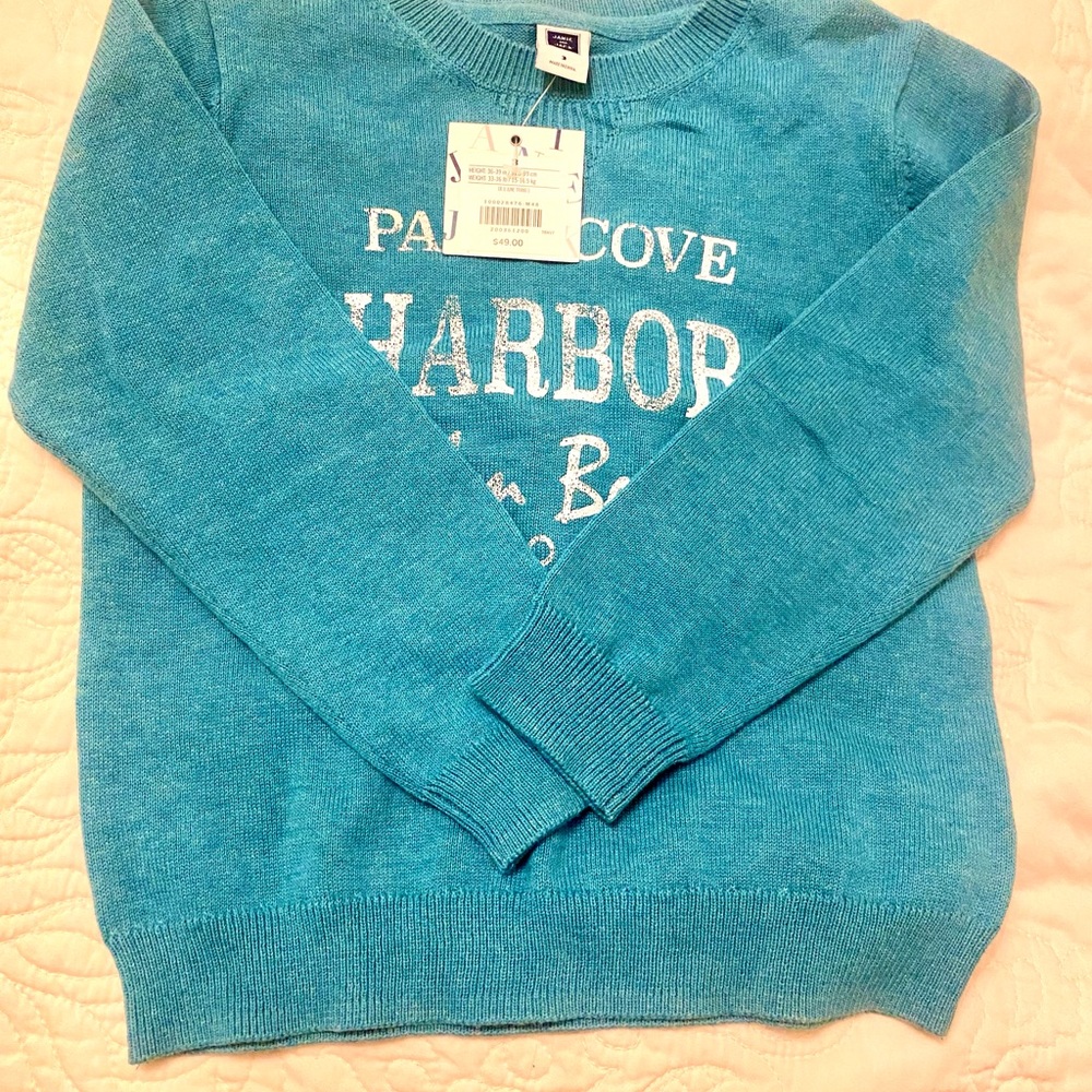 NWT Janie and Jack palm cove spring sweater 2 and 3